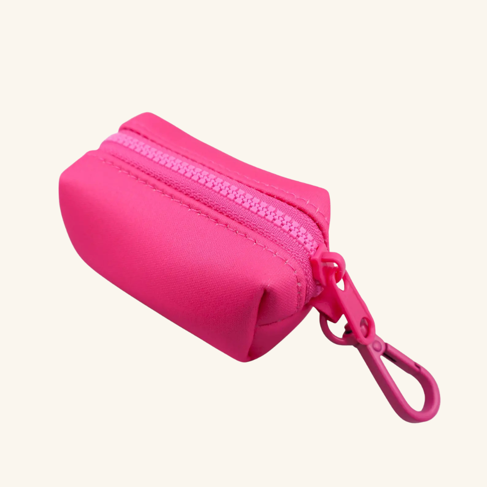 Poop Bag Holder in Dragonfruit