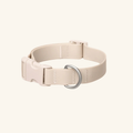 Customisable Waterproof Dog Collar in Oat