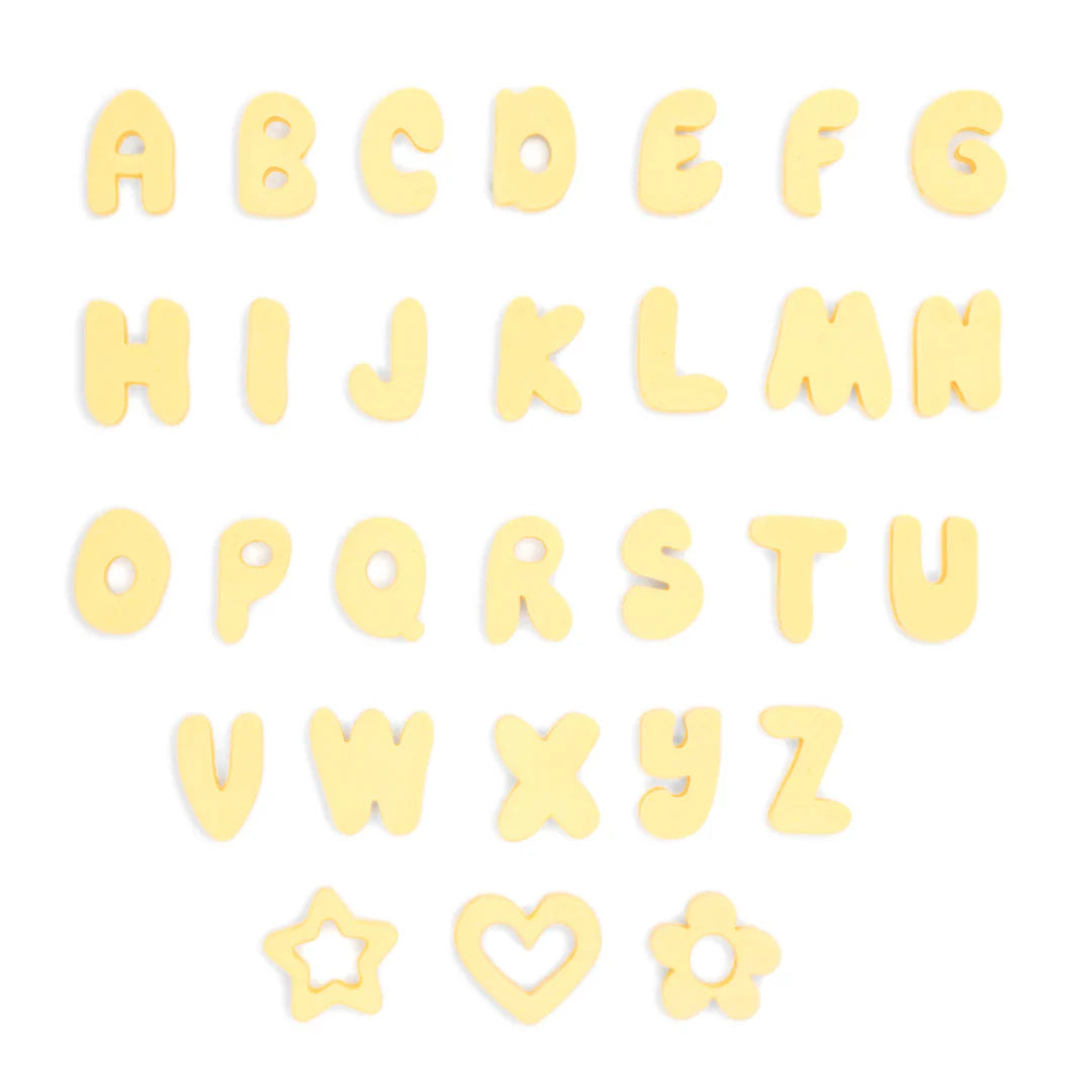 Personalised Collar & Lead Bubble Letter Charms
